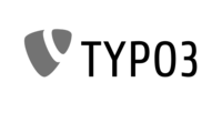 Logo TYPO3 Grayscale